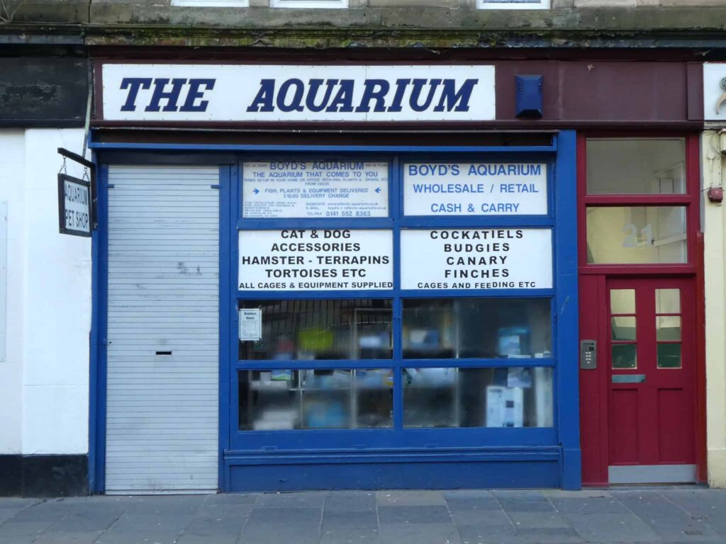 The Aquarium, Glasgow