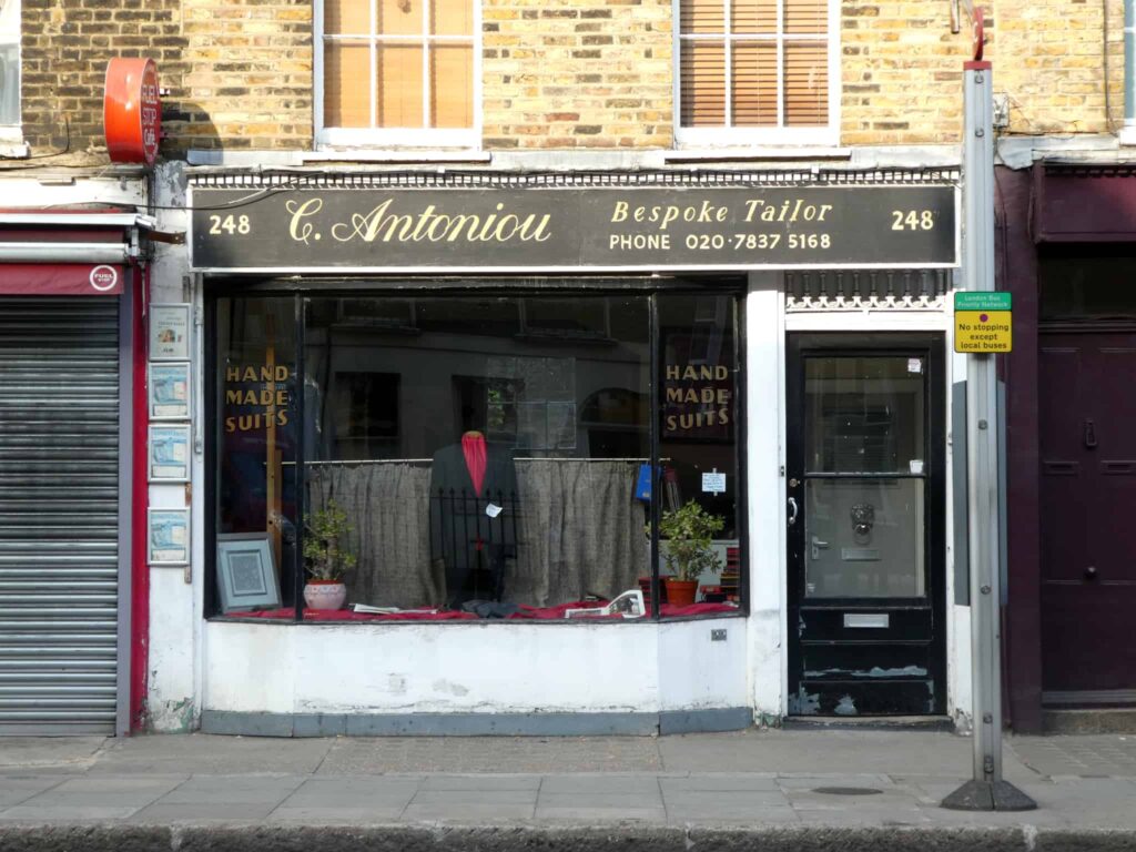 C. Antoniou tailors, London