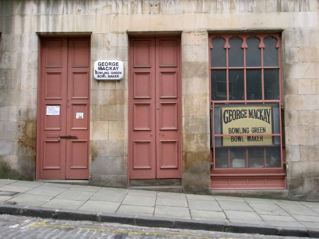 George Mackay, Bowling Green Bowl Maker, Edinburgh