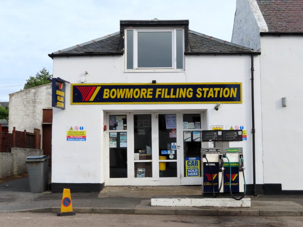 Bowmore Filling Station, Isle of Islay, Scotland