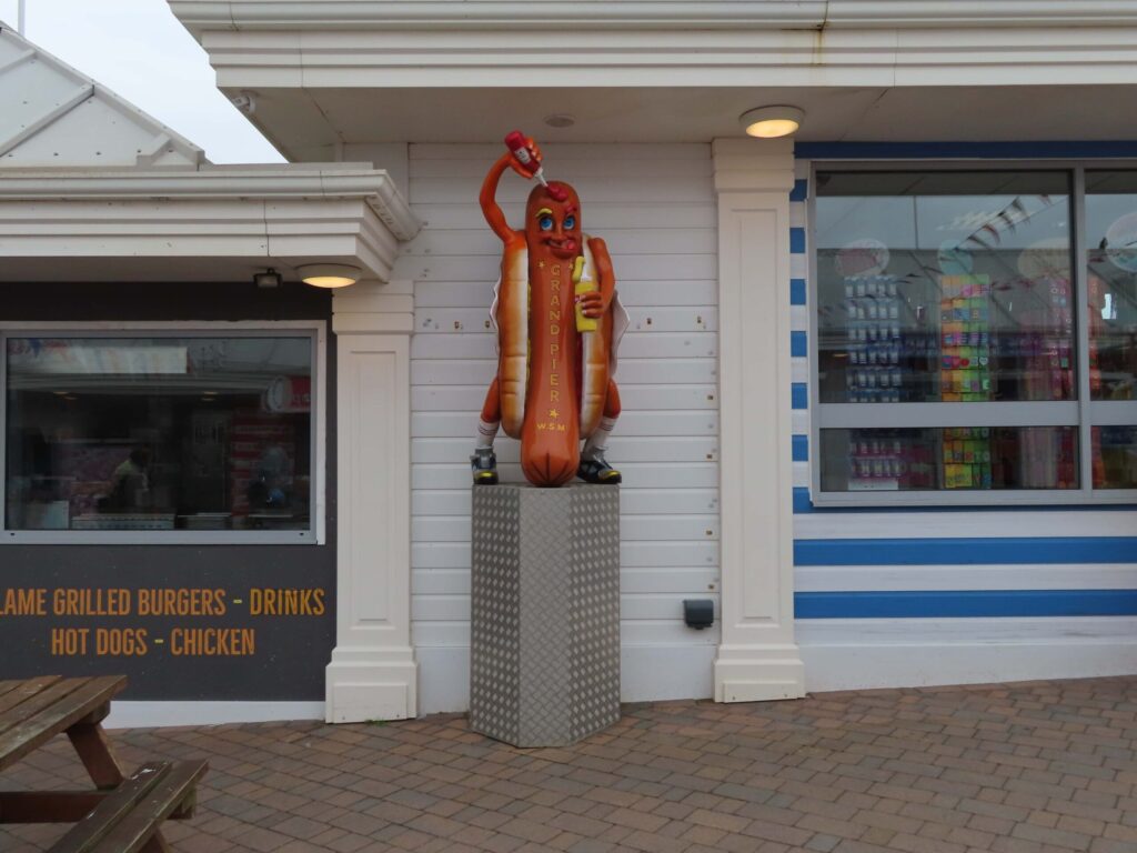 Hot dog man, Weston-super-Mare