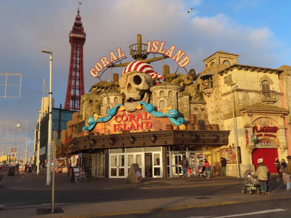 Coral Island, Golden Mile, Blackpool