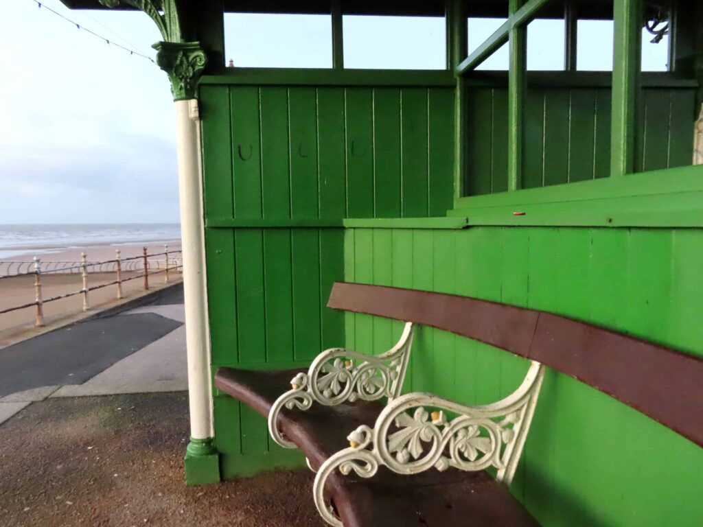 Seaside shelter, Blackpool