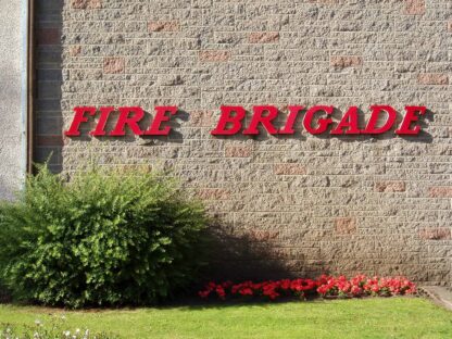 Fire Brigade sign, East Kilbride